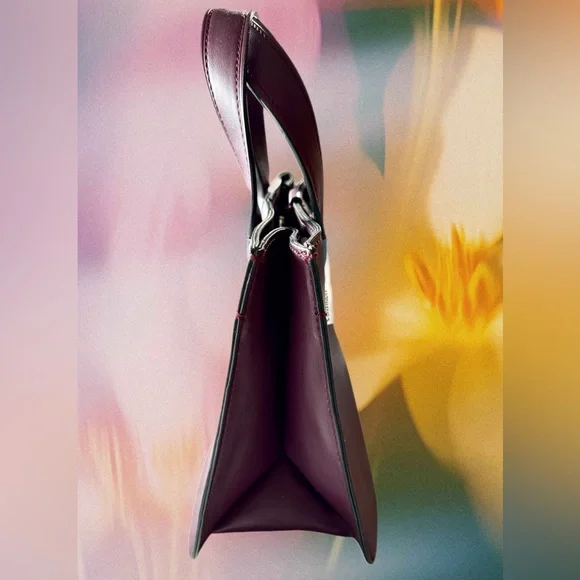 Calvin Klein Audrey Mini Bag Crossbody in Eggplant (Missing Strap) NWOT - Picture 5 of 12